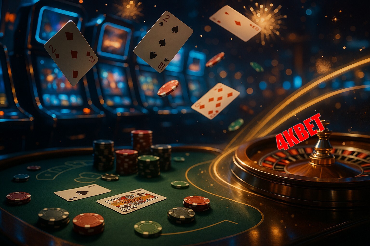 Jogos emocionantes no 4KBET