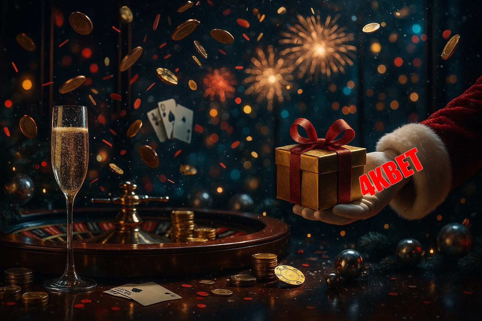 Promoções de Ano Novo no 4KBET